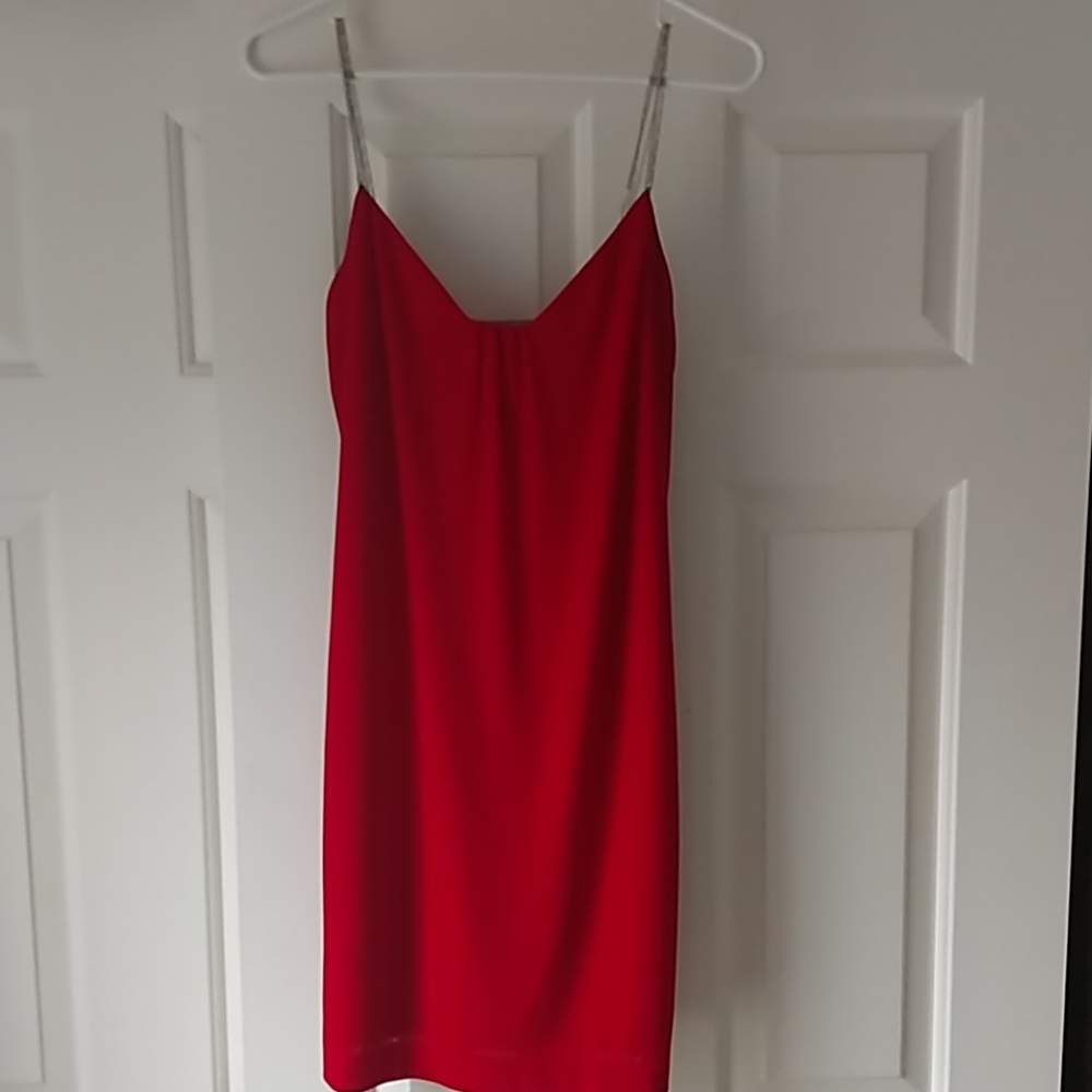 Red dress